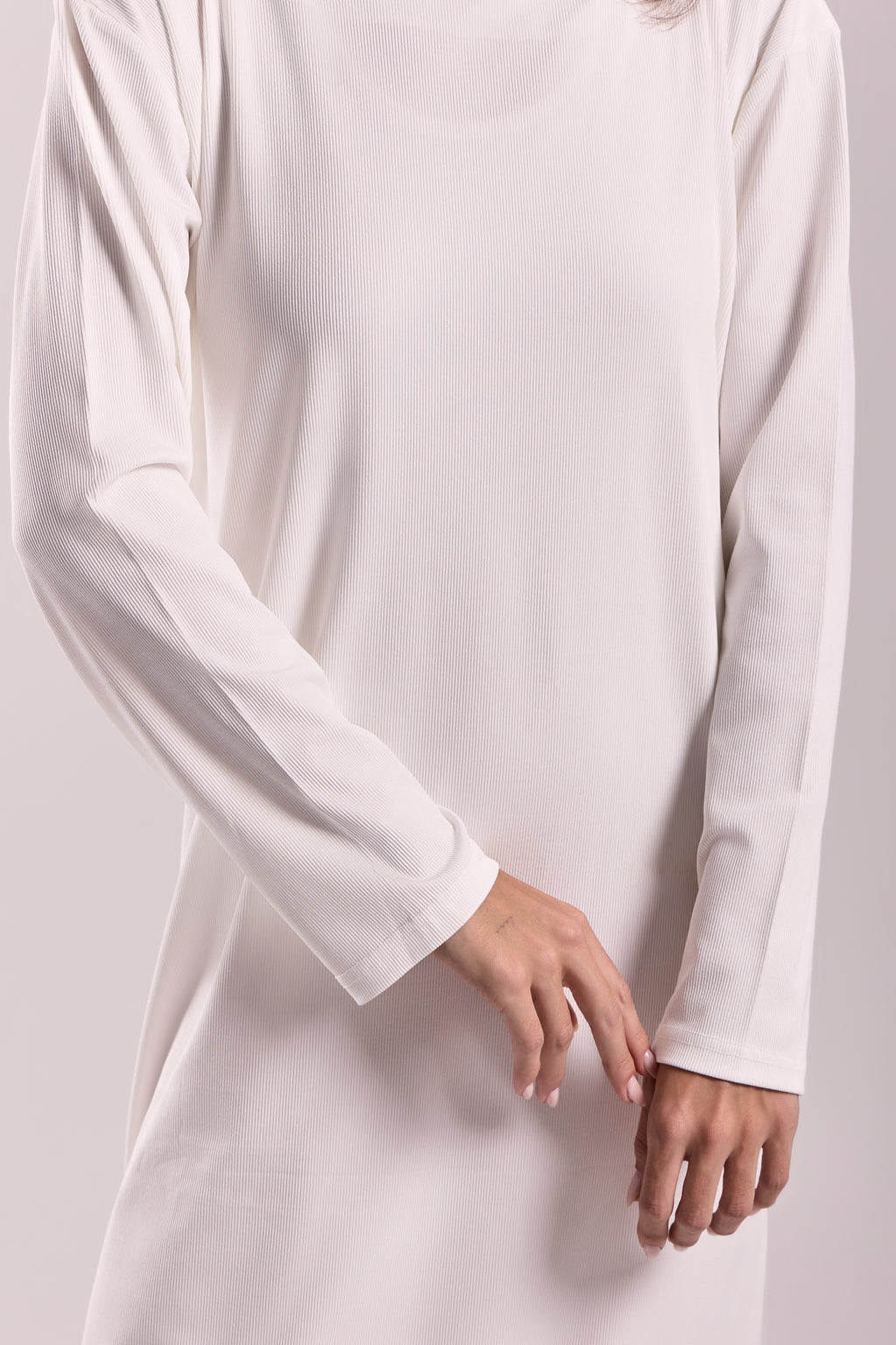Basic Long Dress - Material: Derby