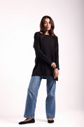 Basic Top Round Neck Full Sleeves -Material: CY