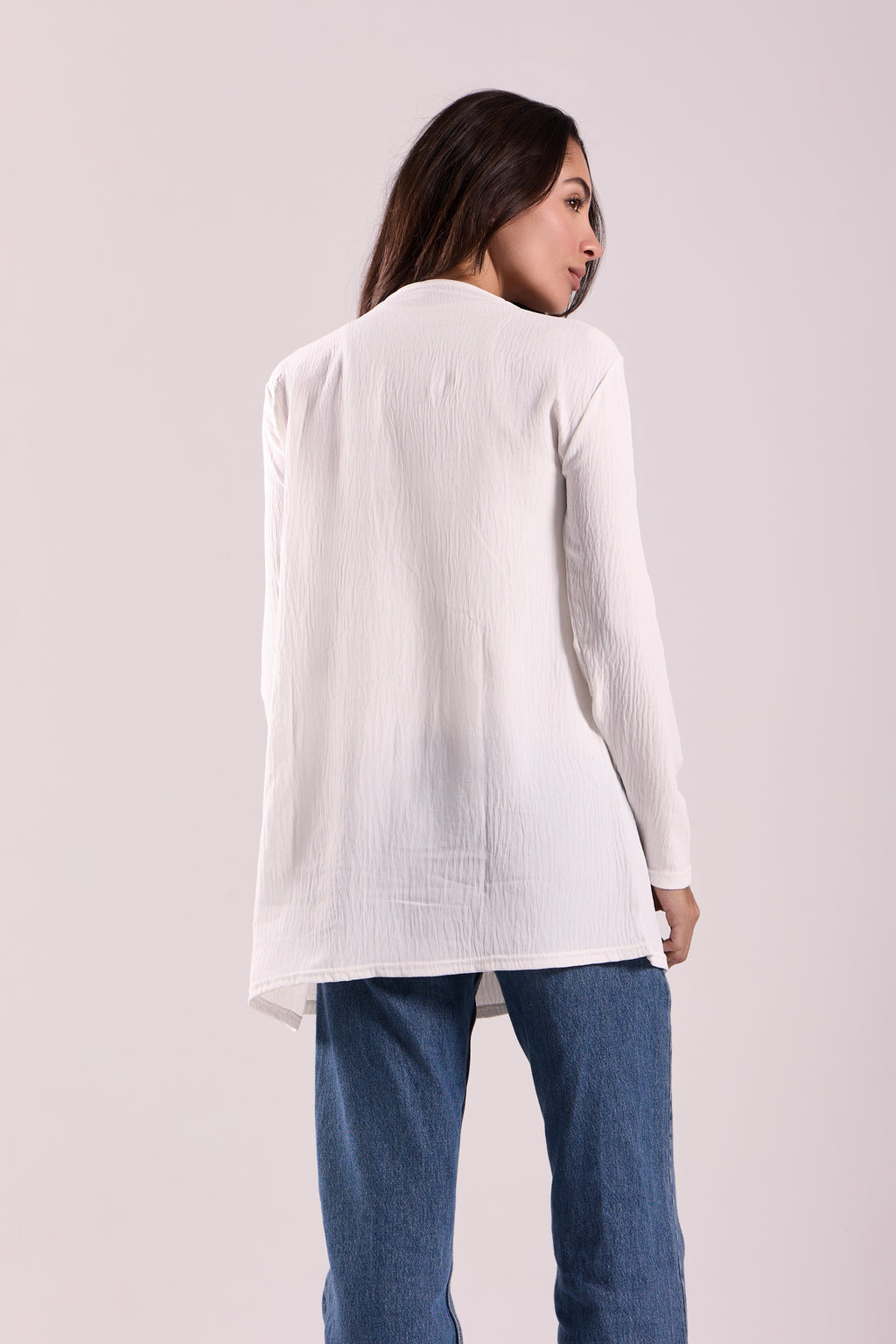 Basic Top Round Neck Full Sleeves -Material: CY
