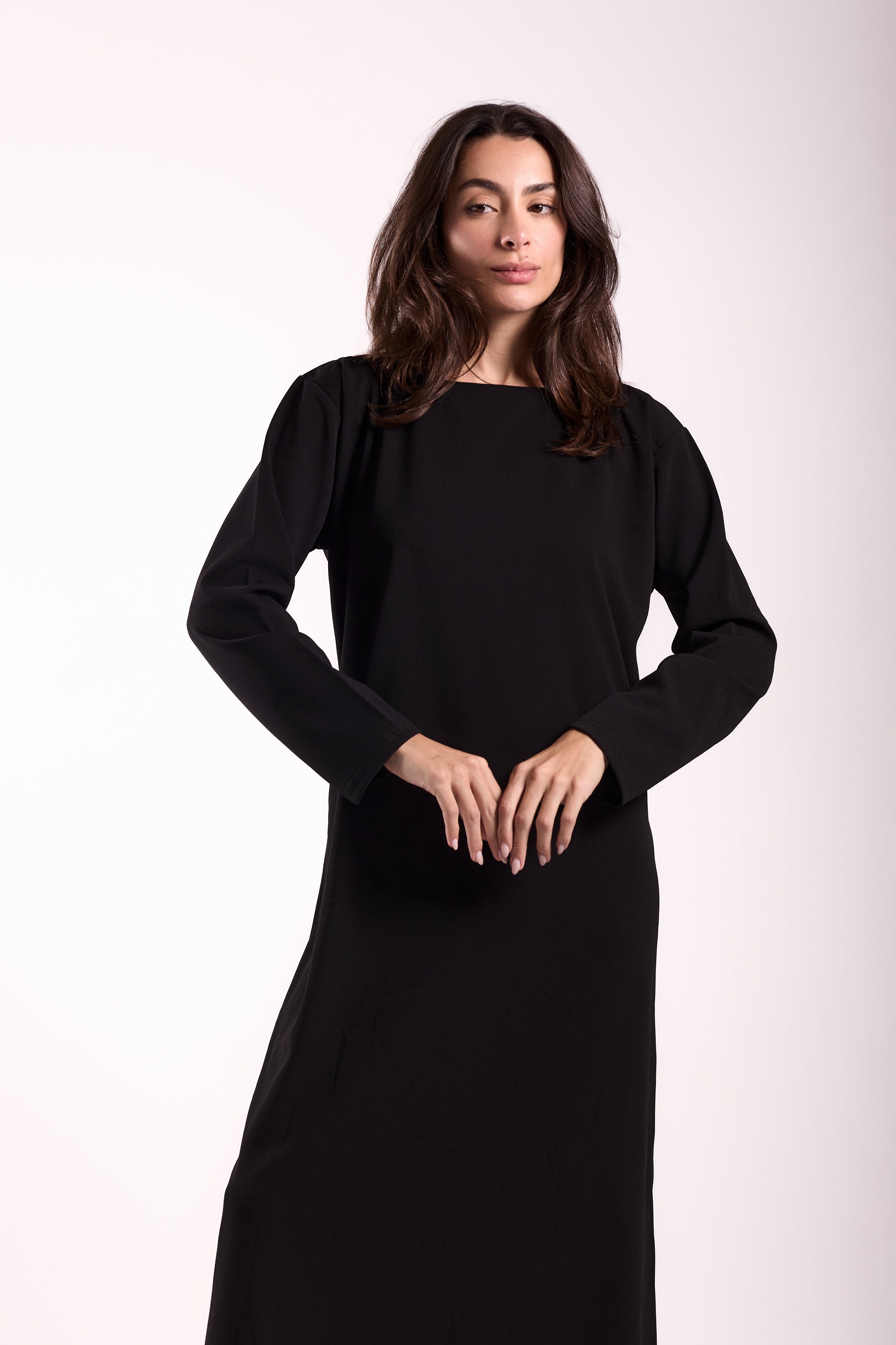 Basic Long Dress - Material: Scuba