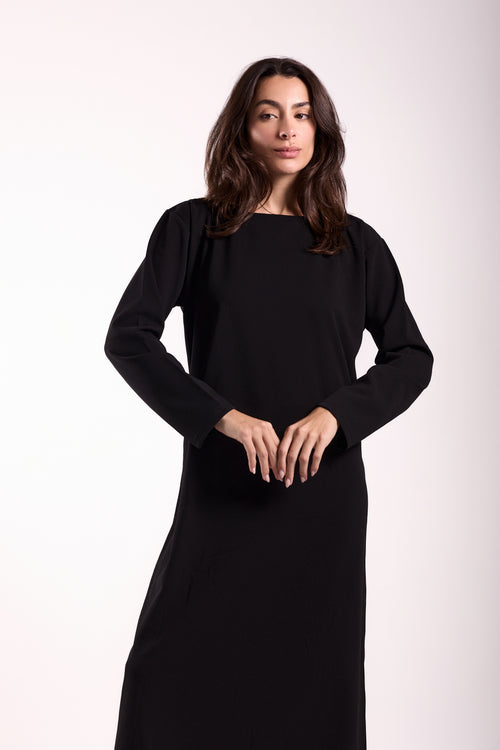 Basic Long Dress - Material: Scuba