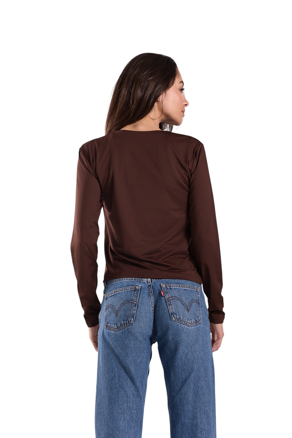 Basic Top Round Neck Full Sleeves - Lamiya