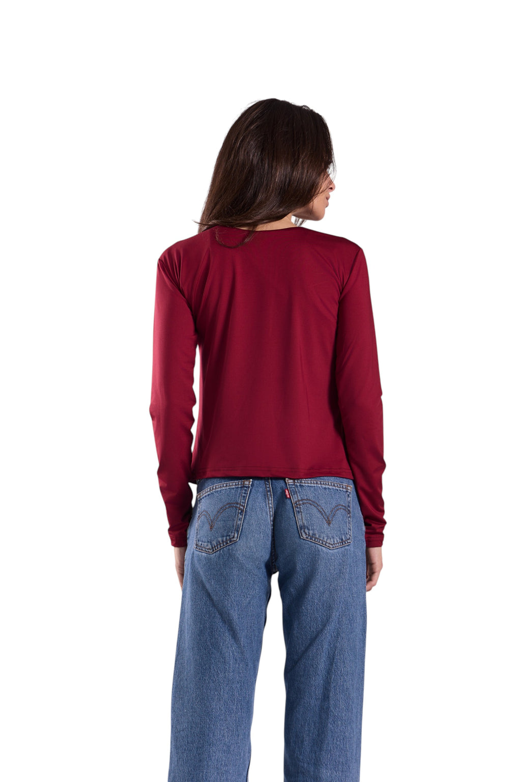 Basic Top Round Neck Full Sleeves - Lamiya