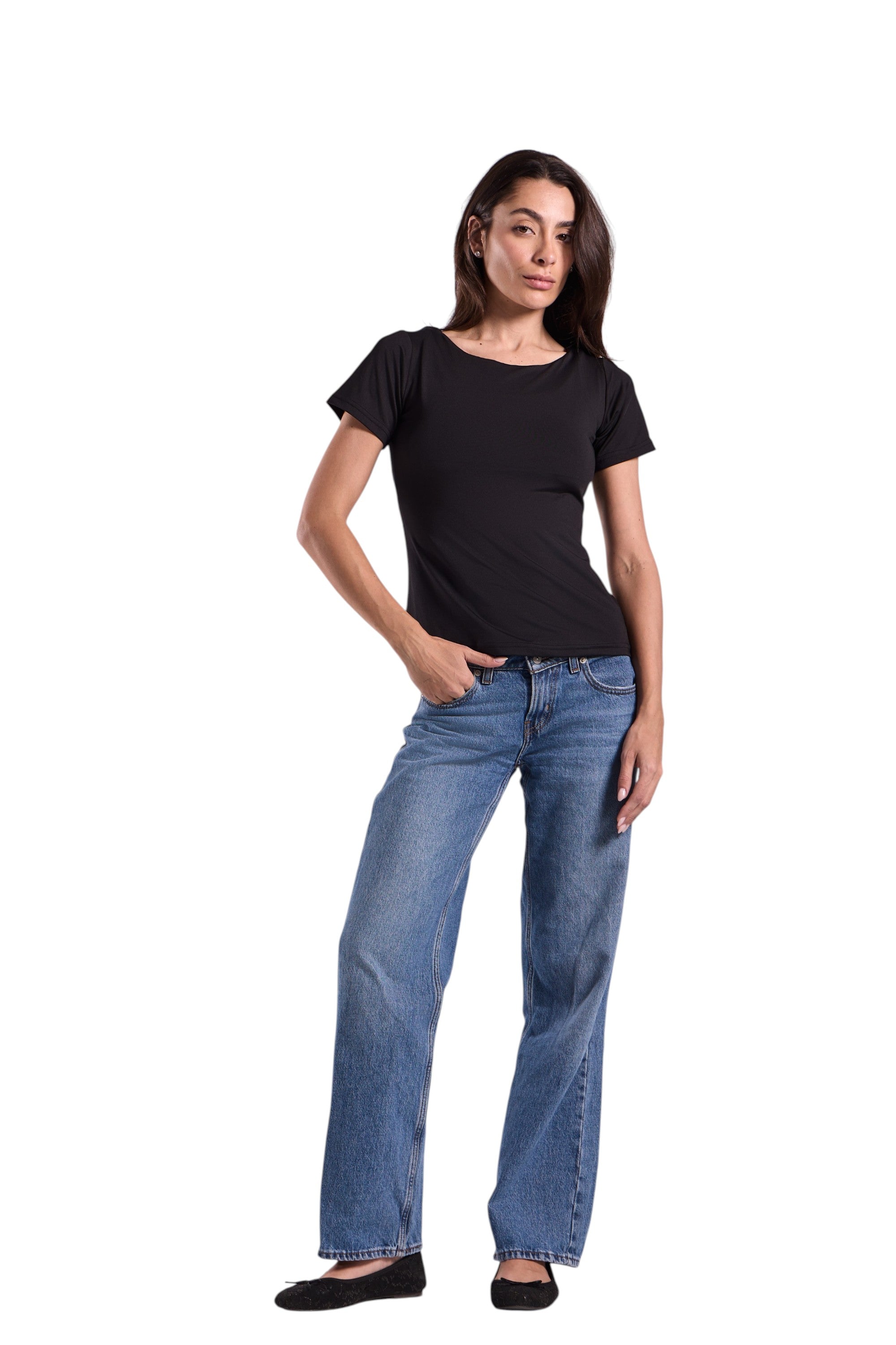 Lamiya Half-Sleeve T-Shirt