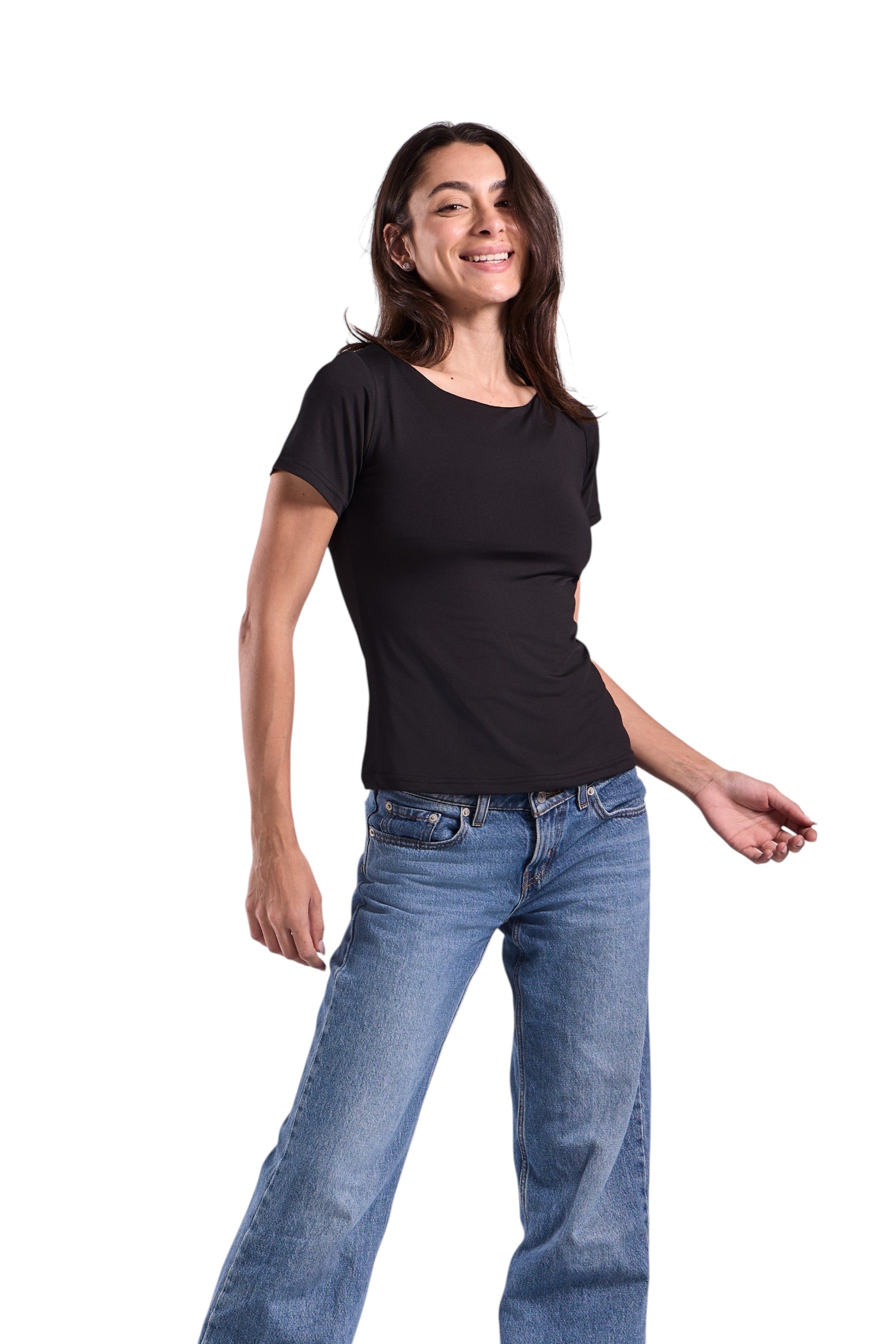 Lamiya Half-Sleeve T-Shirt