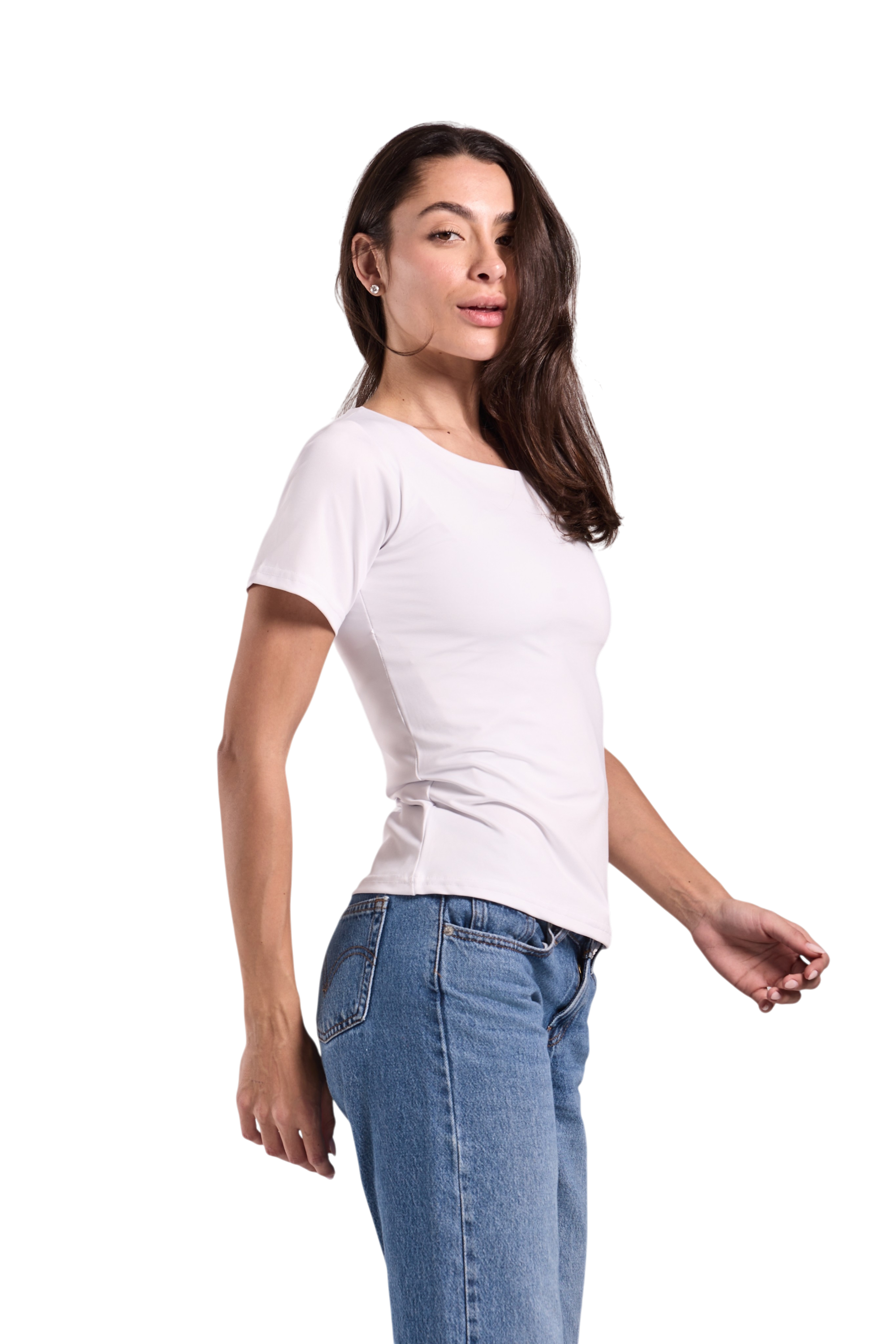 Lamiya Half-Sleeve T-Shirt