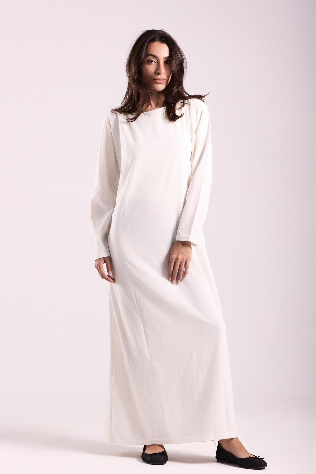 Basic Long Dress - Material: Scuba