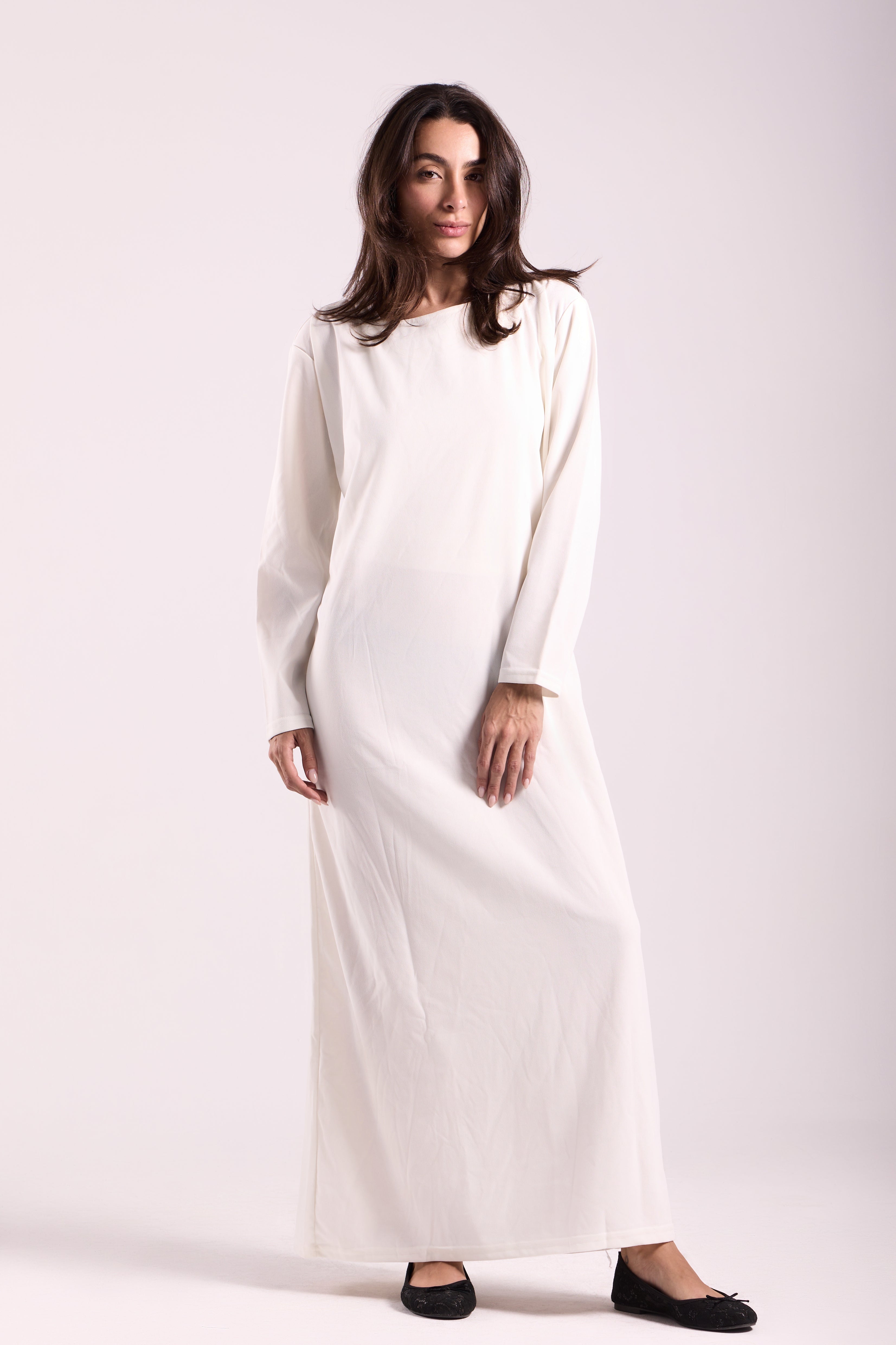Basic Long Dress - Material: Scuba