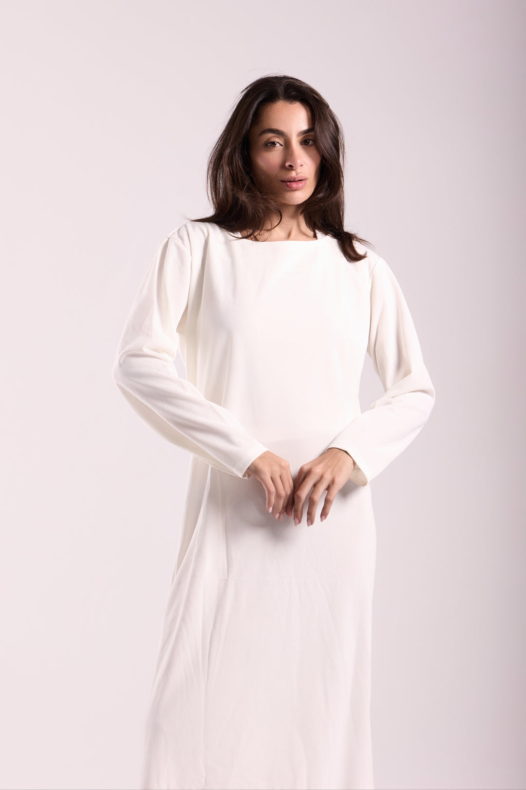 Basic Long Dress - Material: Scuba