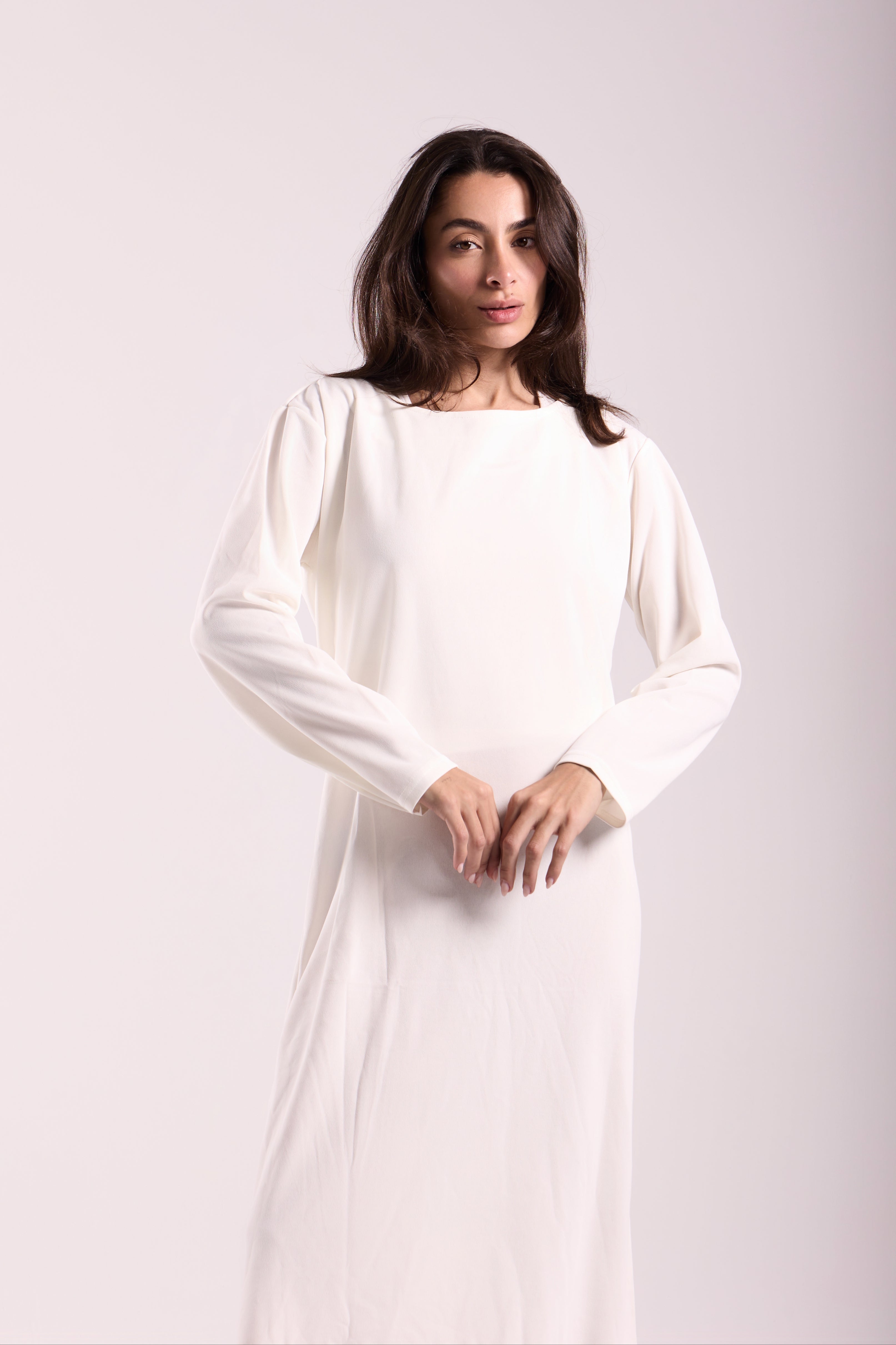 Basic Long Dress - Material: Scuba